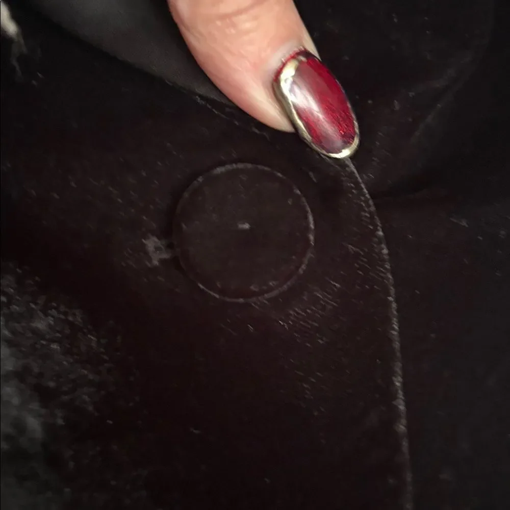 NWT Mango Elegant Black Velvet Blazer, S